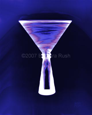 blueberry grape martini